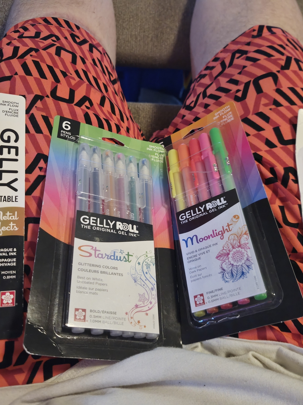 Stardust & Moonlight Gel Pen Set - Assorted Colors